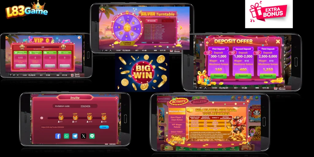 L83 Game bonuses