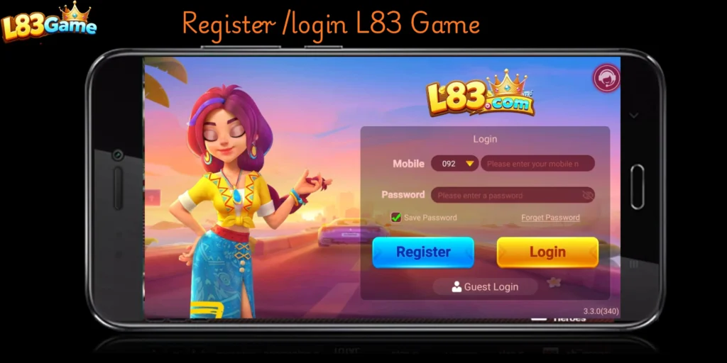 L83 GAME Registeration-Login